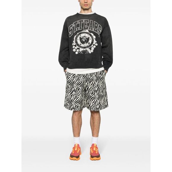 Saint Mxxxxxx Men Logo Cotton Sweatshirt - Picture 2 of 5